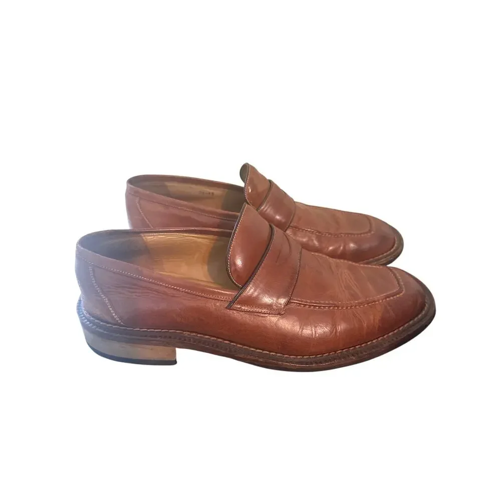 BachRach Mens Shoes US13 Black Brown Leather Dress N